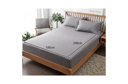 Cearce de bumbac jersey - 180 × 200 × 20 cm