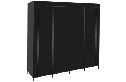 Dulap pliabil din material textil – 170 × 170 × 42 cm