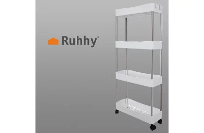 Organizator cu roți - rafturi