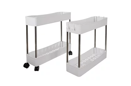 Organizator cu roți - rafturi