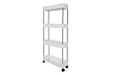 Organizator cu roți - rafturi