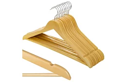 Umerașe din lemn pentru îmbrăcăminte – set de 10 bucăți