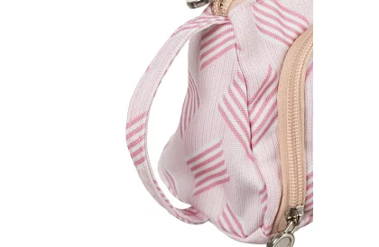 Etui școlar - penar roz cu model