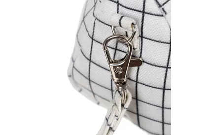 Etui școlar - penar cu carouri