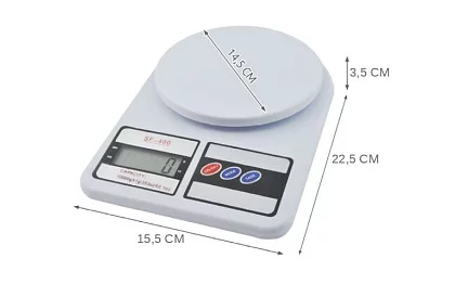 Cântar de bucătărie digital, până la 10 kg
