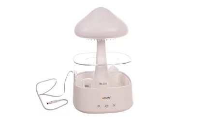 Umidificator cu lampă de noapte cu LED cu efect de ploaie căzătoare
