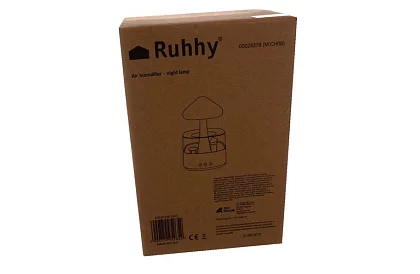 Umidificator cu lampă de noapte cu LED cu efect de ploaie căzătoare