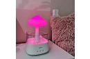 Umidificator cu lampă de noapte cu LED cu efect de ploaie căzătoare