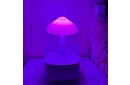Umidificator cu lampă de noapte cu LED cu efect de ploaie căzătoare