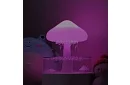 Umidificator cu lampă de noapte cu LED cu efect de ploaie căzătoare