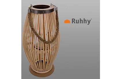 Lanterne din bambus - suport pentru lumânări 23 x 40 cm