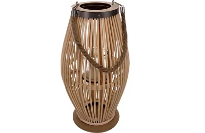 Lanterne din bambus - suport pentru lumânări 23 x 40 cm