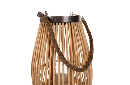 Lanterne din bambus - suport pentru lumânări 23 x 40 cm