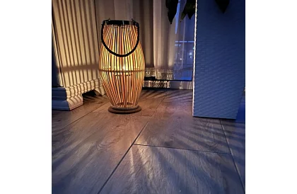 Lanterne din bambus - suport pentru lumânări 23 x 40 cm