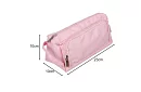 Etui școlar - penar roz cu mânere