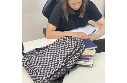 Rucsac cu o capacitate de 30 de litri – tablă de șah