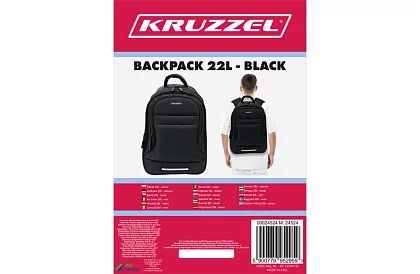 Rucsac cu o capacitate de 22 litri – negru