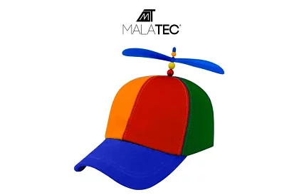 Căciulă de baseball colorată cu elice