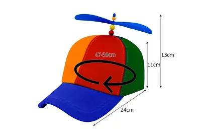 Căciulă de baseball colorată cu elice