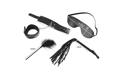 Set de accesorii erotice - negru