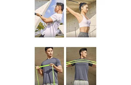 Benzi de rezistență pentru antrenament 4 bucăți – 2-40 kg