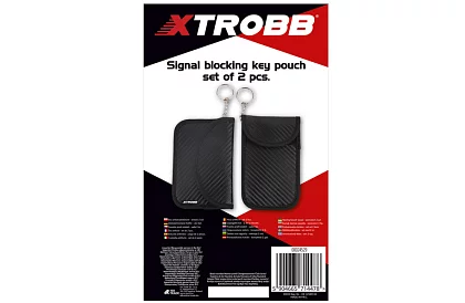 Carcasă pentru chei și carduri – blochează copierea semnalului - 2 bucăți