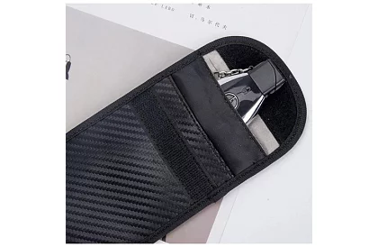 Carcasă pentru chei și carduri – blochează copierea semnalului - 2 bucăți