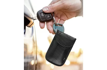 Carcasă pentru chei și carduri – blochează copierea semnalului - 2 bucăți