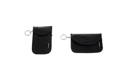 Carcasă pentru chei și carduri – blochează copierea semnalului - 2 bucăți