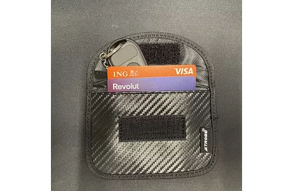 Carcasă pentru chei și carduri – blochează copierea semnalului - 2 bucăți