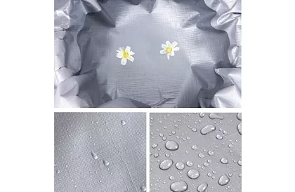 Cearceaf de protecție cu ochi - 3 x 4 metri