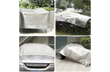 Cearceaf de protecție cu ochi - 3 x 4 metri