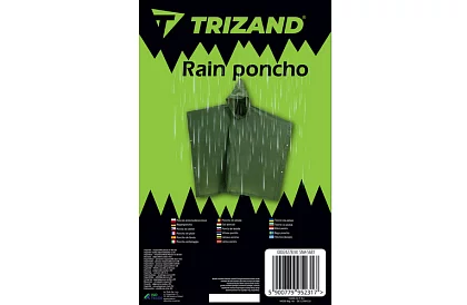 Poncho impermeabil pentru ploaie - verde