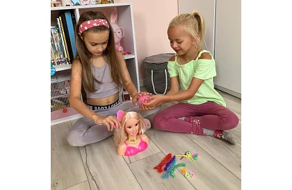 Cap de coafură pentru stilizarea părului + accesorii