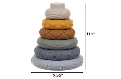 Blocuri senzoriale moi pentru copii – set de 12 buc + ursuleț Koala