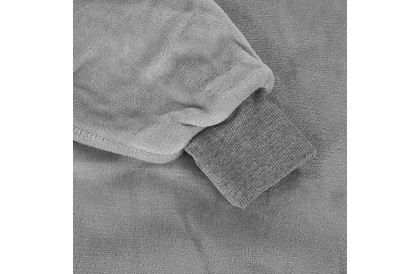 Mărimea oversize hanorac - pătură gri