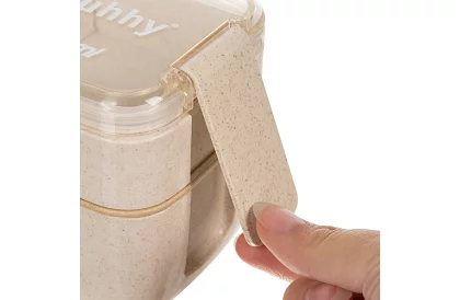 Cutie de prânz cu tacâmuri - cutie de prânz 750ml