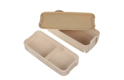 Cutie de prânz cu tacâmuri - cutie de prânz 750ml