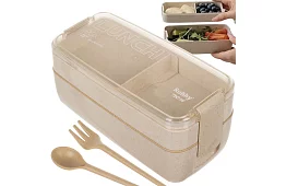 Cutie de prânz cu tacâmuri - cutie de prânz 750ml