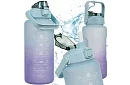 Sticlă mare de apă motivațională 2000 ml