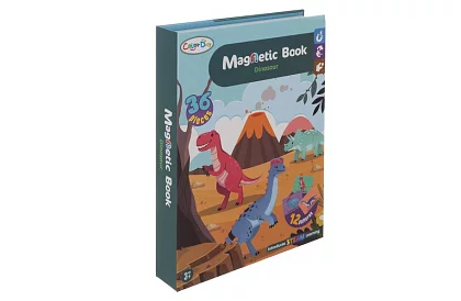 Cartea puzzle magnetică - Dinozaur