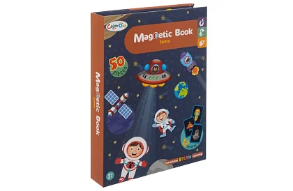 Carte puzzle magnetică - univers