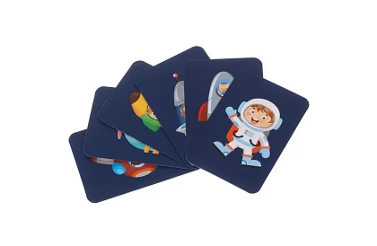 Carte puzzle magnetică - univers