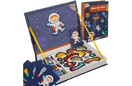 Carte puzzle magnetică - univers