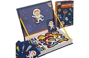 Carte puzzle magnetică - univers
