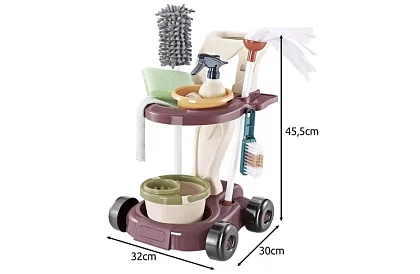 Set de curățenie pentru copii 18in1