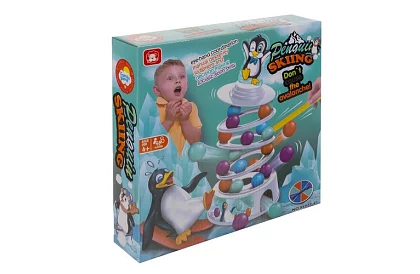 Joc de abilități pentru copii - Pinguin pe turn