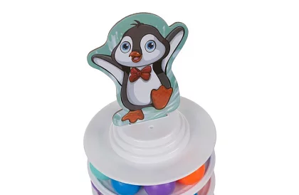 Joc de abilități pentru copii - Pinguin pe turn