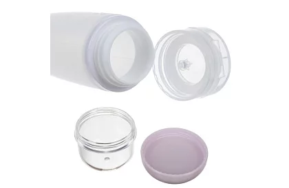 Sticle de călătorie pentru cosmetice - set pentru avion