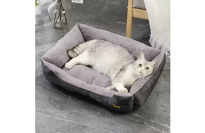 Pat pentru câine și pisică 60 × 45 cm